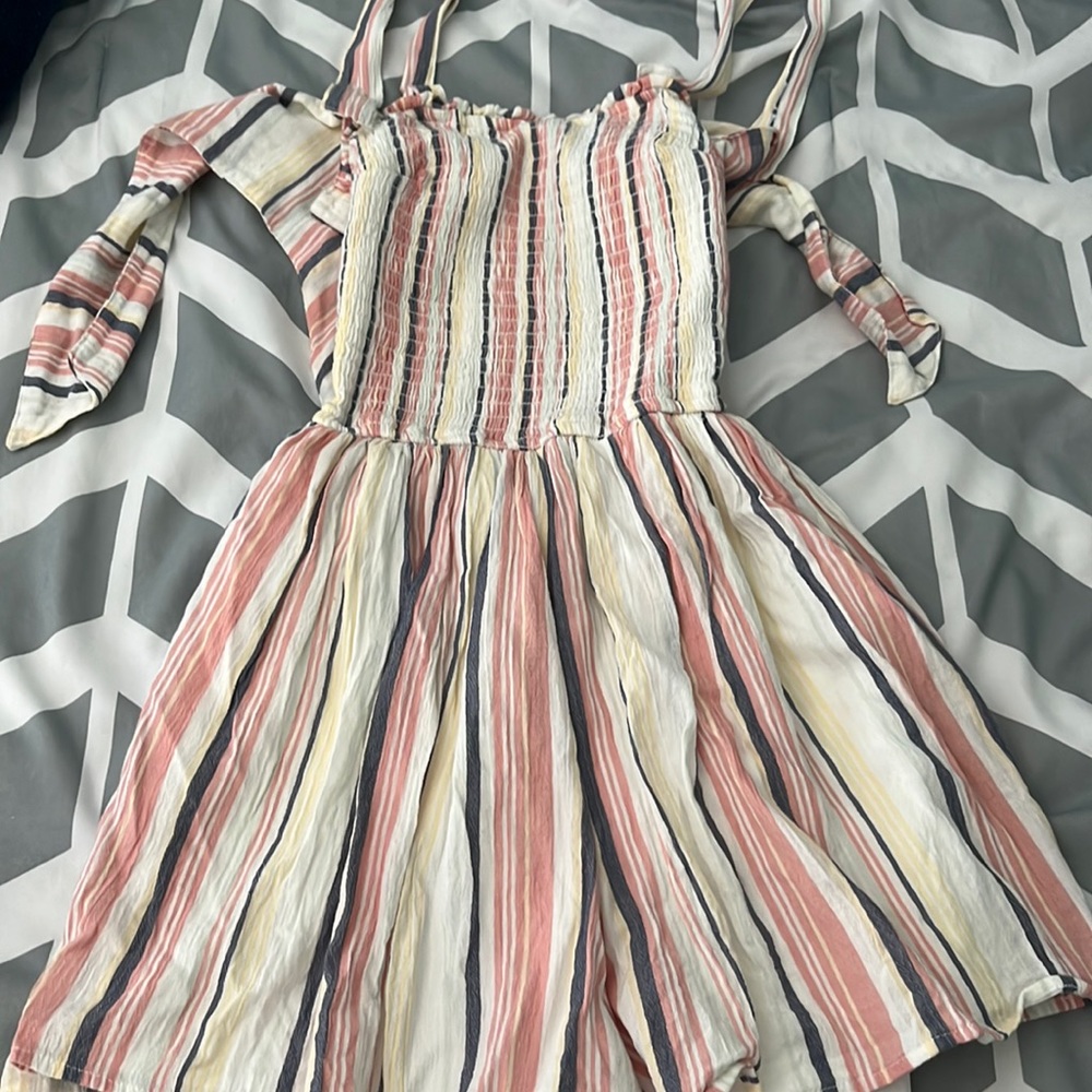 Hollister Striped Romper